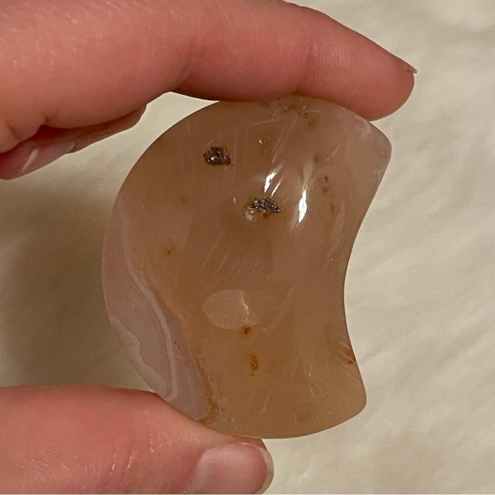 Flower Agate Moon